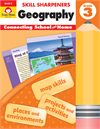 Book Cover: Evan Moor Skill Sharpeners Geography, Grade 3