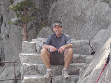 Picture:  Mike Graf at Yosemite Falls